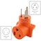 Ac Works Plug Adapter, 6-50R, 10-30P, 6-50P, 10-30P, 0 ft., Orange WD1030650 - alternate 2
